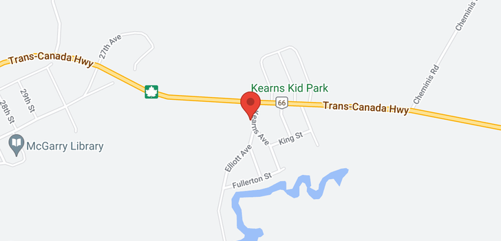 map of 5 Kearns AVE